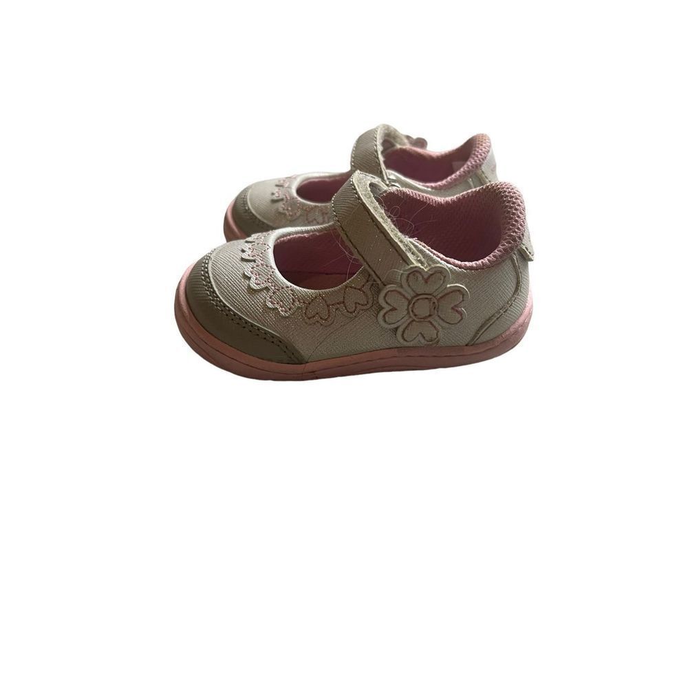 Stride Rite Baby sneakers Silver and pink 3